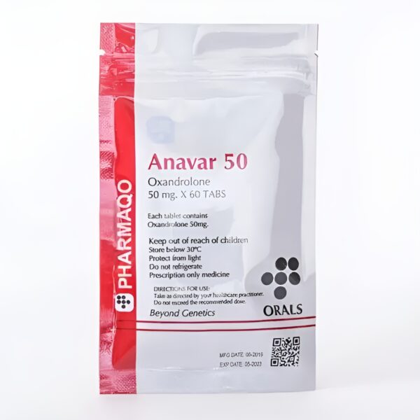 Pharmaqo – Anavar – 50mg/50tabs - Image 2